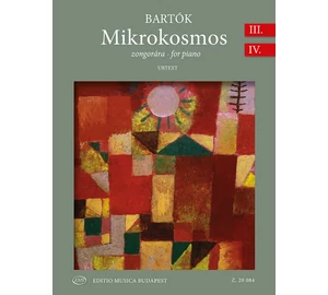 Bartók Béla Mikrokosmos zongorára III-IV