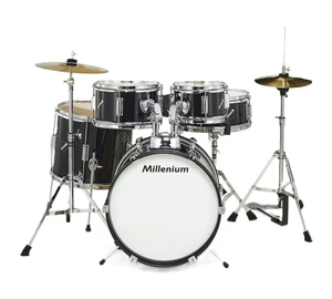 Millenium Focus Junior Drum Set Black Dobszett