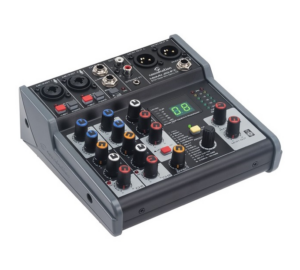 Soundsation MIOMIX 204FX  6-csatornás Professzionális Audió keverő 24-bit Digital Multi-Effect-el
