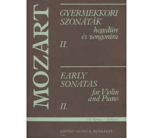 Mozart, Wolfgang Amadeus Gyermekkori szonáták 2