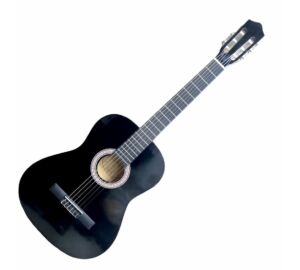 MSA C21 BK Fekete 4/4 klasszikus gitár