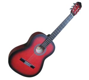MSA MI-39 matt piros 4/4-es klasszikus gitár