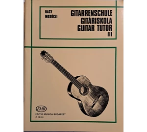 Nagy-Mosóczi Gitáriskola III (Régi kiadás)