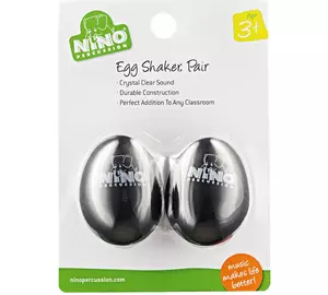 Nino NINO540BK-2 Egg Shaker Black ütőhangszer tojás alakú Shaker pár
