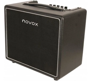 Novox nPLAY Mobil akkumulátoros gitár kombó beépített MP3, USB / SD és Bluetooth vezeték nélküli mikrofonnal