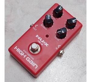 Nux HG-6 Modern Distortion High Gain pedál (Használt cikkek)