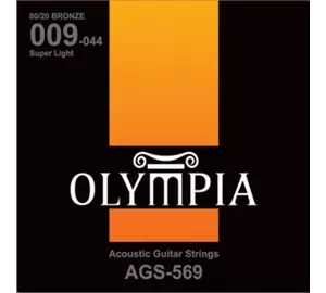 Olympia AGS 569 Medium Scale 009-044  akusztikus gitárhúr szett