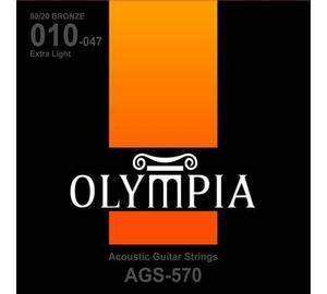 Olympia AGS 570 Extra Light 010-047 akusztikus gitárhúr