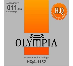 Olympia HQA1152 Custom Light 80/20 bronz akusztikus gitárhúr szett