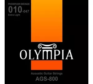 Olympia AGS-800 Extra Light 010-047 akusztikus húr szett