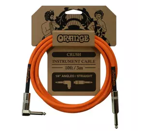 Orange CA035 Narancssárga 6,3mm Egyenes - 6,3mm Pipa monó kábel 3m