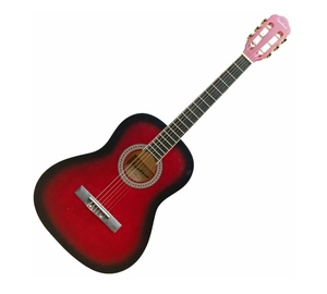 Pasadena SC041 Red Burst 3/4 klasszikus gitár