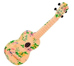 Pasadena WU-21F3-WH Szoprán ukulele Floral