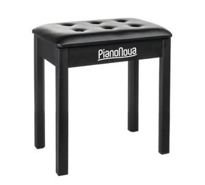 Pianonova Bookcase BCPS2025BLK (magasság fix 48,5cm) Fából készült zongoraszék Black