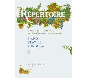 Csurka Magda Répertoire zeneiskolásoknak - Zongora 4