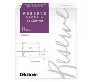 D'Addario-Woodwinds DCT1020 Reserve Classic Klarinét nád 2