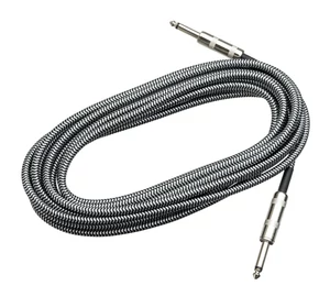 Revoltage VIC0603 Vintage Black 6,3mm Jack- 6,3mm Jack Hangszórókábel 6m