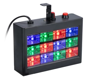 ReVoLuTioN ST-12BK RGB LED stroboszkóp + Hangvezérlés