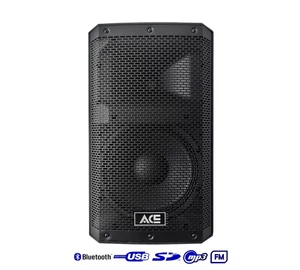 ACE PBN-12C 250W Aktív 12"-os MP3 USB Bluetooth kétutas műanyag hangfal