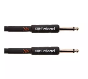 Roland RIC-B25 Fekete 6,3mm Jack Egyenes - Egyenes monó kábel 7,5m