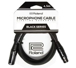 Roland RMC-B15 Fekete XLR-XLR mikrofonkábel 4,5 m