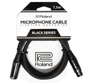 Roland RMC-B25 Fekete XLR-XLR mikrofonkábel 7,5 m