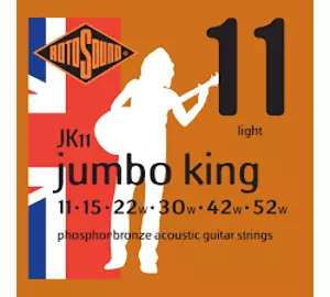 Rotosound JK11 Phosphor Bronz Light Tension 011-052w akusztikus húr szett