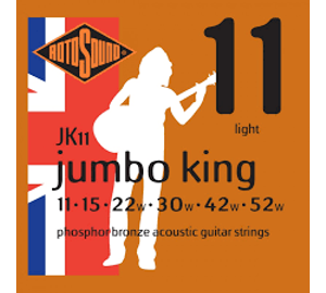Rotosound JK11 Phosphor Bronz Light Tension 011-052w akusztikus húr