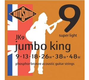 Rotosound JK9 Super Light 009-048w akusztikus húr szett
