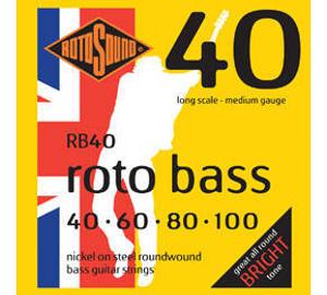 Rotosound RB40 Roto Bass Medium 040-100 basszusgitár húrkészlet: