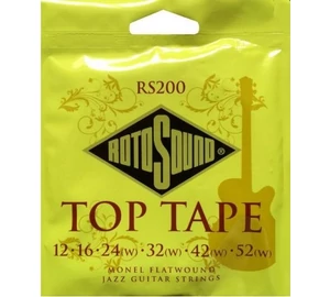 Rotosound RS 200 Flat Wound 012-052 Ball End Jazz elektromos gitár húr szett