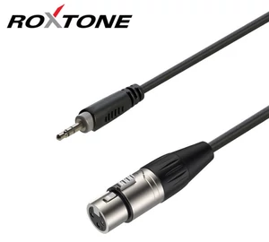 Roxtone RACC420L0.9 3,5st jack dugó - XLR(m), 90cm