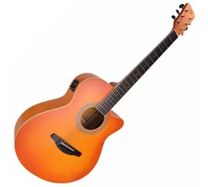 Saguaro-HW-CE OR - Hand wiped cutaway elektro-akusztikus gitár