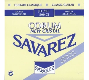 Savarez 500CJ Cristal Corum 030" / 044" Round Wound Hard klasszikus gitárhúr szett