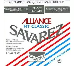 Savarez 540ARJ Silver Plated Round Wound 024 - 044 Hard, Medium klasszikus gitárhúr szett