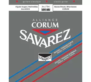 Savarez 500ARJ Alliance Corum Red/Blue klasszikus gitár húr szett