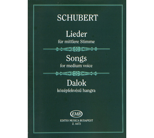 Ádám Jenő Schubert, Franz Dalok középfekvésű hangra