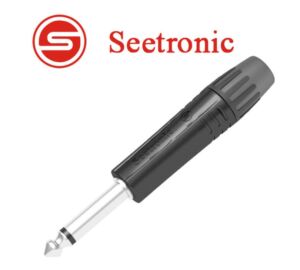 Seetronic MP2X-B Mono 6,3 jack dugó (fekete)