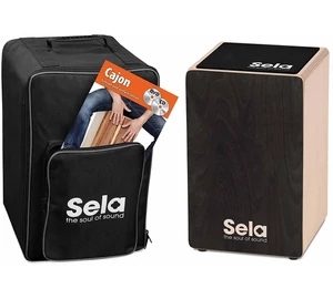 Sela Primera SE120 Black Bundle Cajon Tokkal