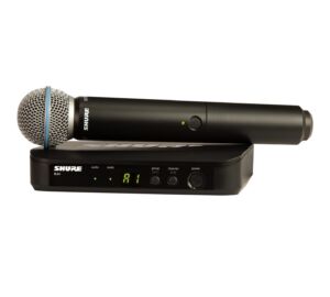 Shure BLX24E/B58-H8E vezeték nélküli mikrofon szett