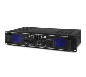 SkyTec SPL-500 végfok erősítő 2x250W EQ (Equalizer)