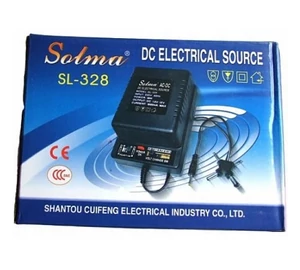 Solma SL-328 DC 1,5V-12V 1000mA adapter