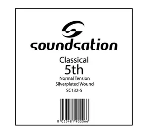 Soundsation 5th SC132-5 klasszikus különálló nylon gitárhúr