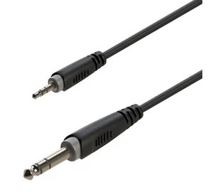 Soundsation GL-JSmJS3 - Adapter kábel: 3.5mm Jack papa 6.3mm Jack papa 3m