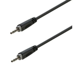 Soundsation GL-JSmJSm3 - Adapter kábel: 3.5mm Jack papa SZTEREO - 3.5mm Jack papa SZTEREO / 3m