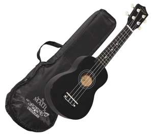Soundsation Maui Sunny 10BK szoprán ukulele tokkal