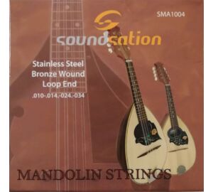 Soundsation SMA1004 Bronz Mandolin húr szett
