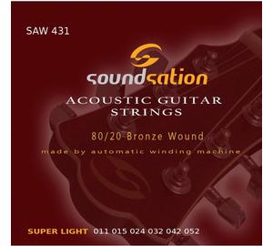 Soundsation SAW 431 Super Light 011-052 akusztikus húr