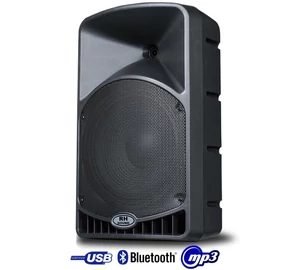 RH Sound SQ12ML Kétutas magas teljesítményű D osztályú class Bi-Amp 150W USB MP3 MP3 és WMA Aktív hangfal