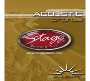 Stagg AC-1048-BR 010-048 Extra-light Bronz akusztikusgitár húr szett